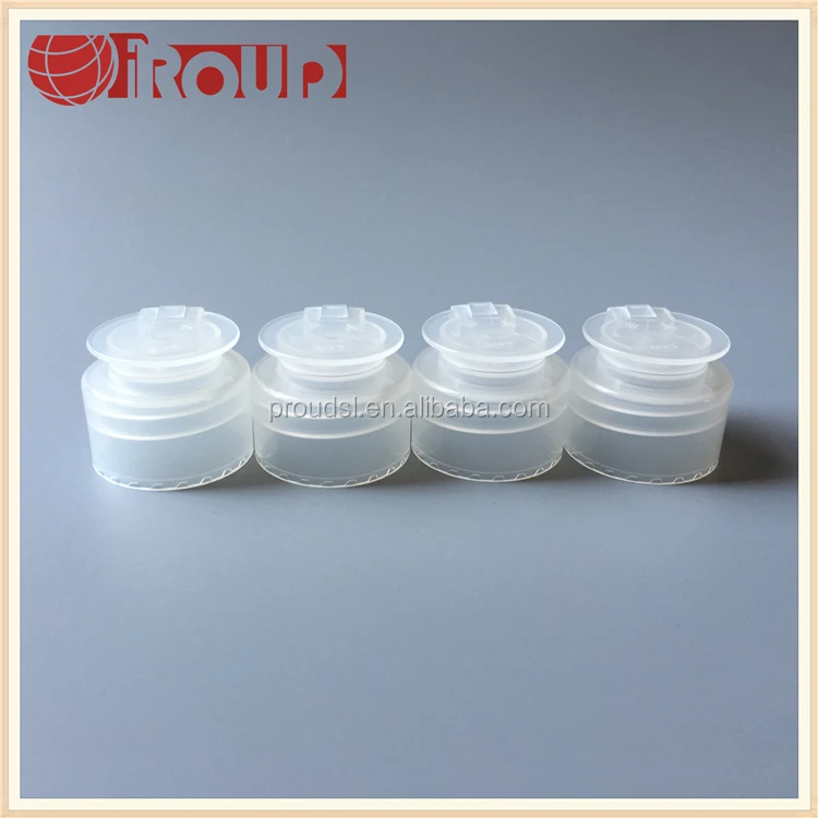 
flip top cap 28mm plastic shampoo bottle caps 