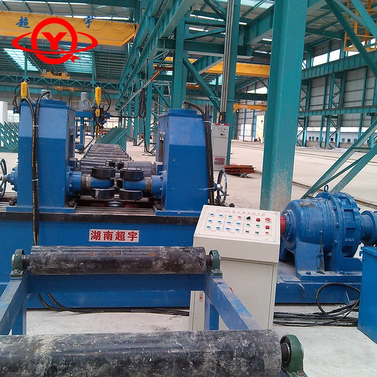 Manufacture Standard Automatic H Beam Production Line With Five Parts Euipments