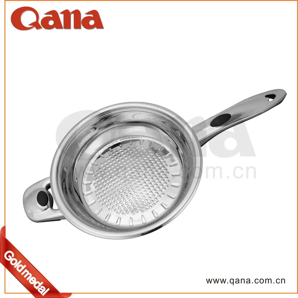 QANA Factory Wholesale OEM Induction cooker surgical steel 14kgs cookware set for Ghana and African market pots and pans