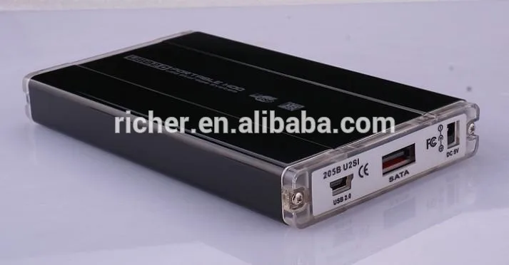 2.5 дюймов usb2.0 на ide+sata комбинированный внешний жесткий корпус диска