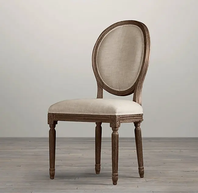 
dinning room furniture antique wooden fabric dinning table chair 