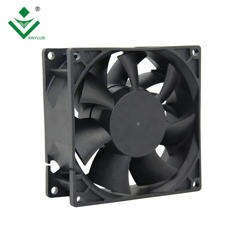 92x92x38 High Air Volume 12V Fan DC Motor Cooling 24V Waterproof Fan High CFM 92mm
