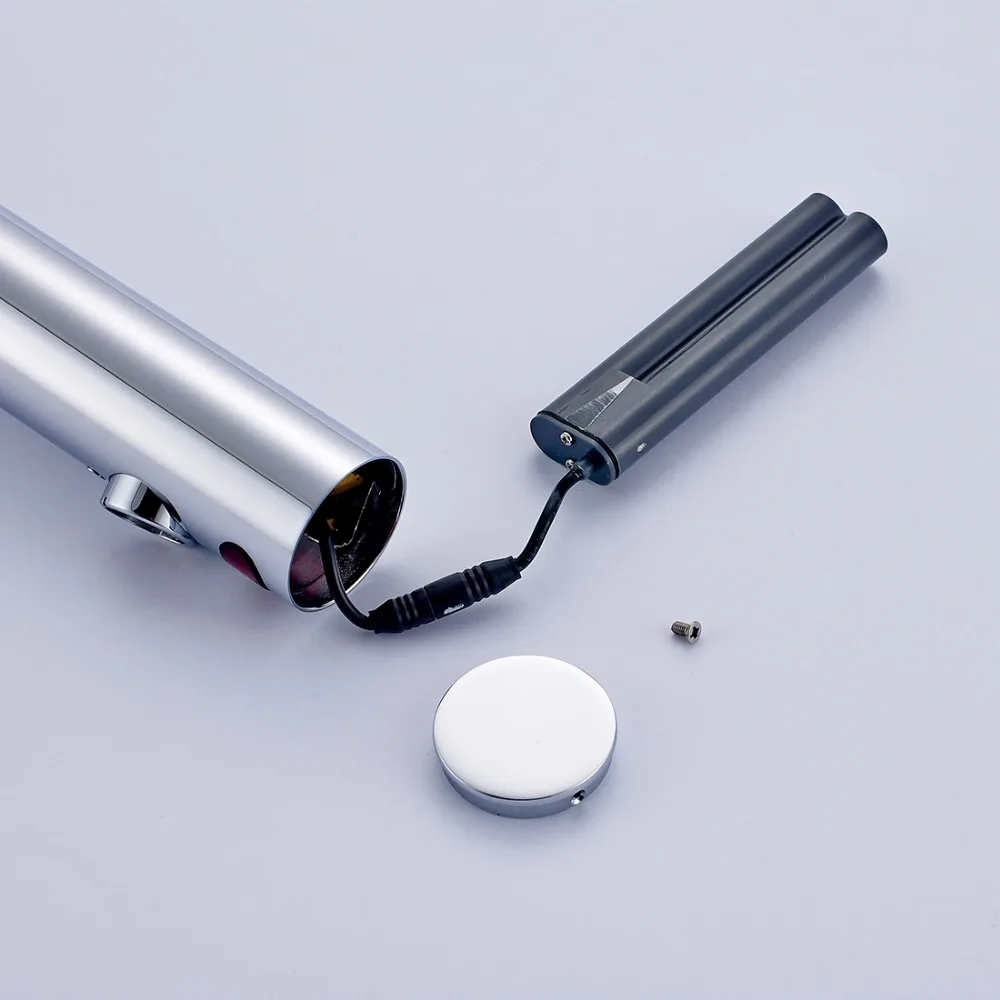 Fapully Temperature Health Electrical Automatic Tap Water Saving Bathroom wall mounted automatic sensor faucet