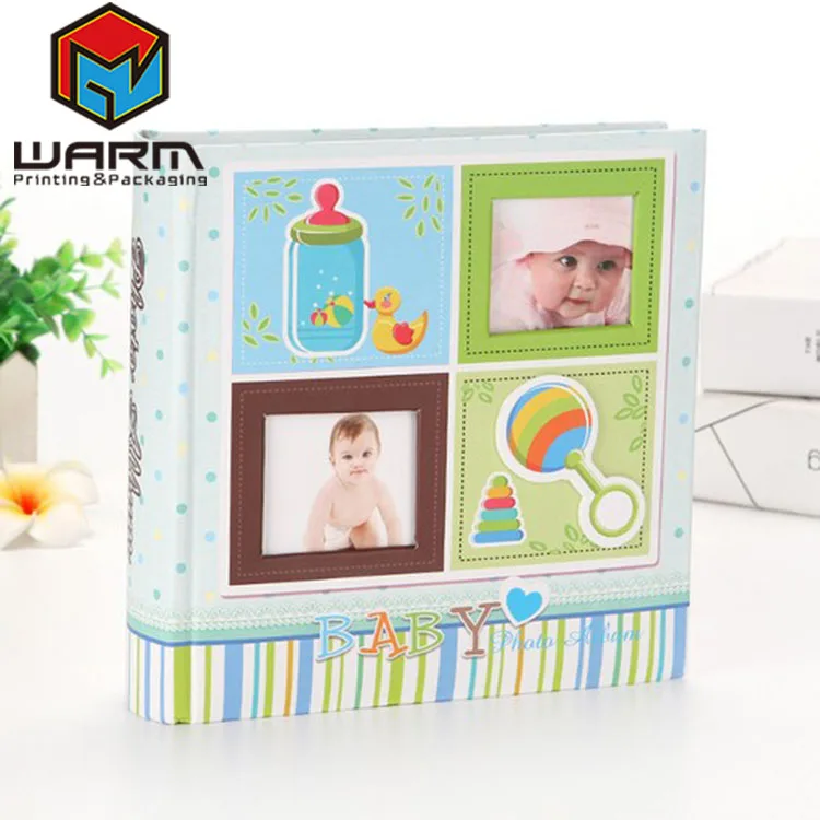 First Year Baby Memory Book Journal Shower Gift Photos & milestones Five Year Scrapbook & Picture Album for boy & Girl