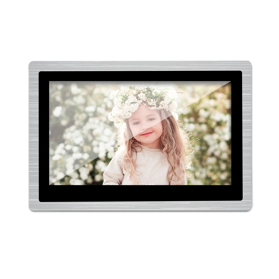 10.1 Inch Smart home video door phone  full hd video intercom support to connect up to 6 indoor monitors