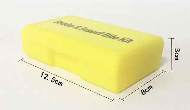 Venom Extractor Pump Kit Emergency Poison Removal Suction Pump Extractor Camping Traveling Snakes bites  First Aid Device