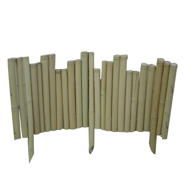 FD-1585Cheap по низким ценам; Оптовая продажа натурального цвета бамбука сад прозрачная панель панели забора