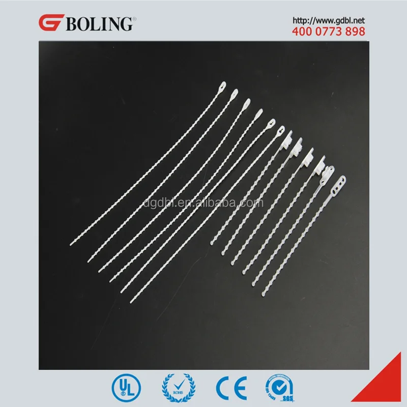 Пластиковая Кабельная Стяжка с бусинами