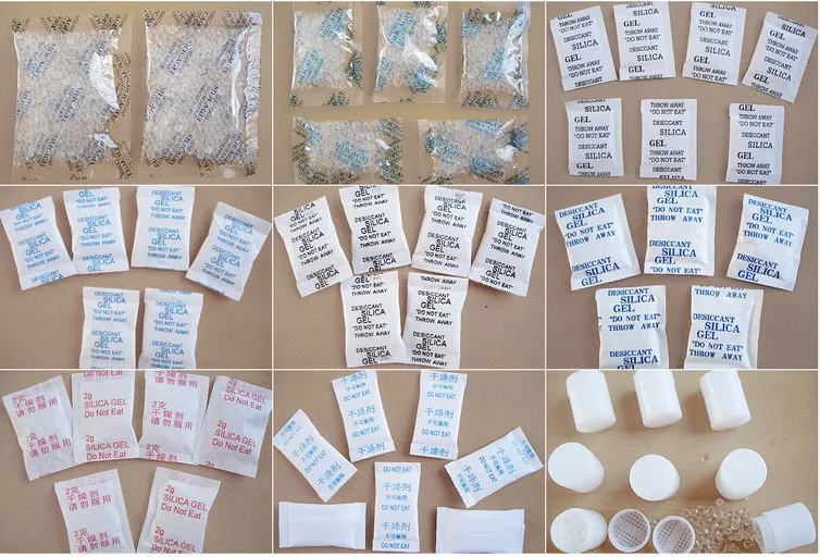 
food grade silica Gel Pouch Desiccant 
