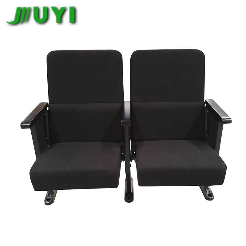 
JUYI Folded cheap auditorium chair Upholstered Padded Chairs Cinema Folding Theater Seats 