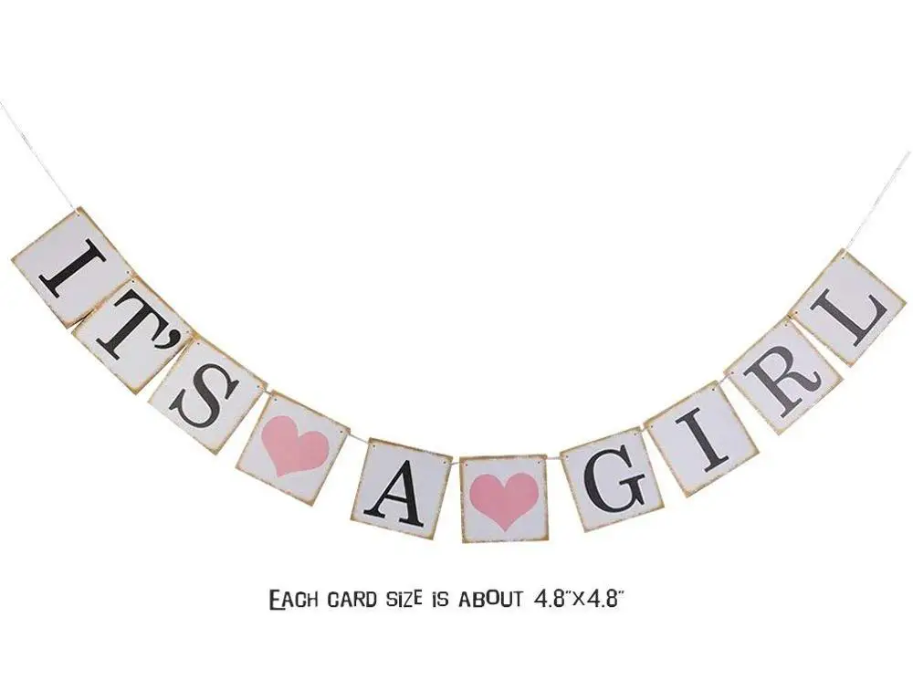 Украшения для будущей малыши для маленьких девочек баннеры и бумажные фонарики с цветочным помпоном розовые белые серые