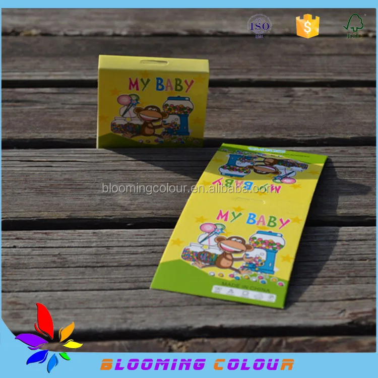 Factory selling custom socks hang tag,printed center folded socks tag