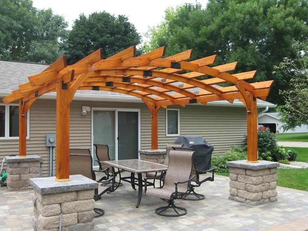 Cheapest solid wood garden gazebo for sale