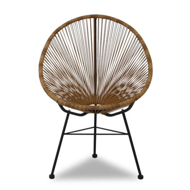 High Quality Sell steel round rattan rocking chair Leisure