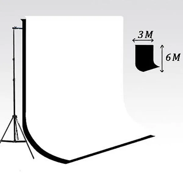 Photo studio Chromakey green screen Muslin background backdrop 3X6M