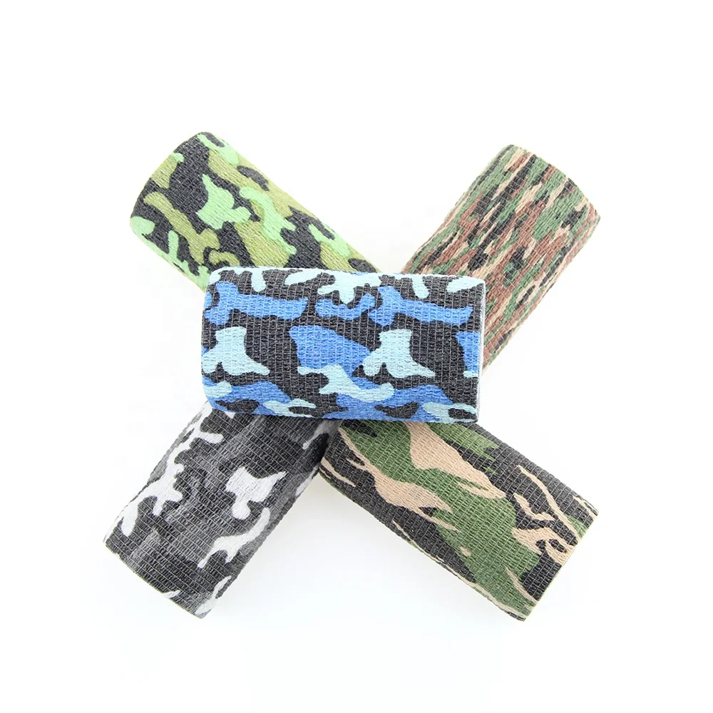 AUPCON manufacturers in China Camouflage self-adhesive bandage For Soreness on Wrist and Ankle