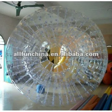 
inflatable zorb ball, roller ball, grass ball with white color 