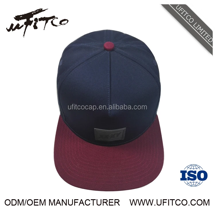 Good quality applique embroidery News snapback cap