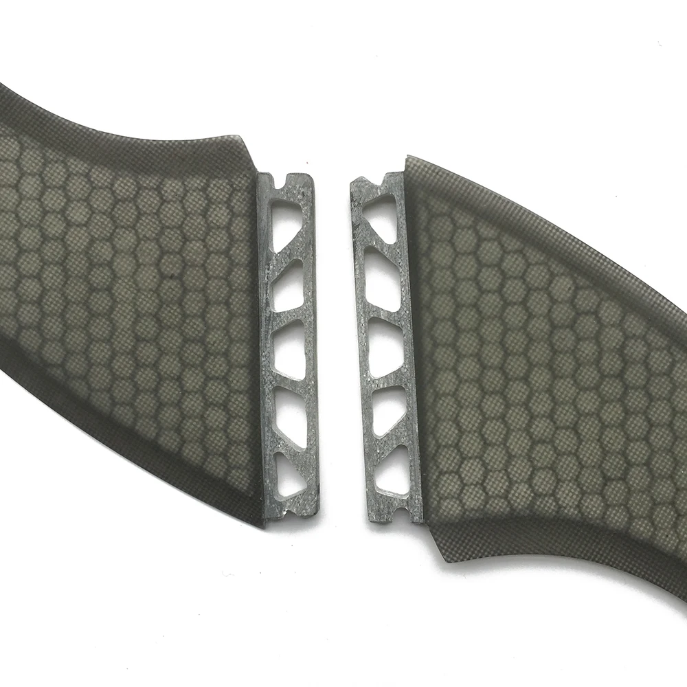 Newest surfboard fin fiberglass twin fin surfboard single tab fins TF+GX