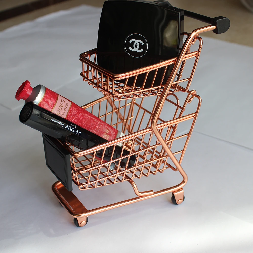 mini desk shopping trolley shopping cart toy shopping carts