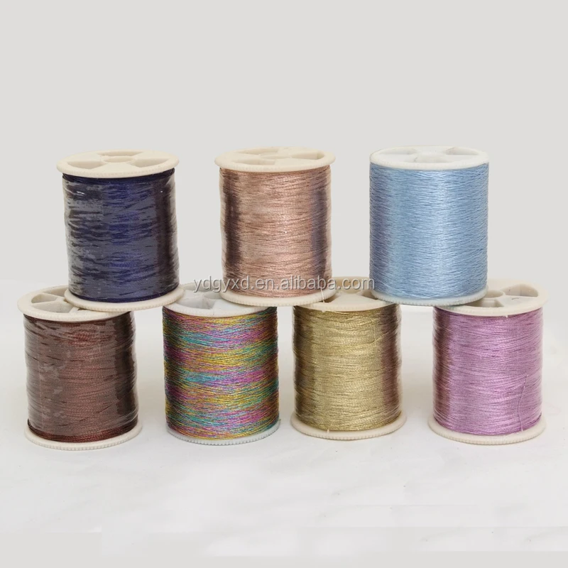
Rainbow polyester thread for DIIY 