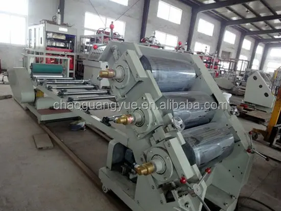 1000mm Roller Length Two Roll Rubber Sheeting Mill Calendering Machine