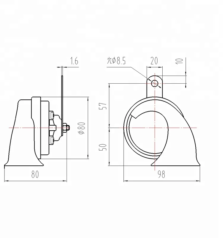 12 В, высокий тональный, низкотональный, громкий, супер улитка, клаксон, поставщик автомобильного клаксона