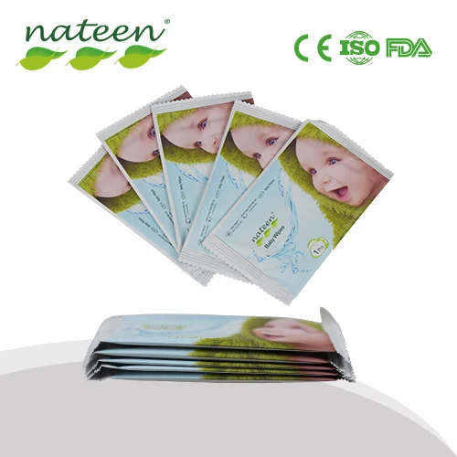 
Organic 100% Purfied Water Natural Baby Wet Wipes without Alcohol 