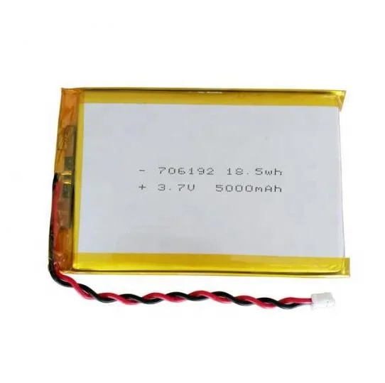 706192 3.7V 5000mAh with PCB UN38.3 Approved Lipo Rechargeable Battery