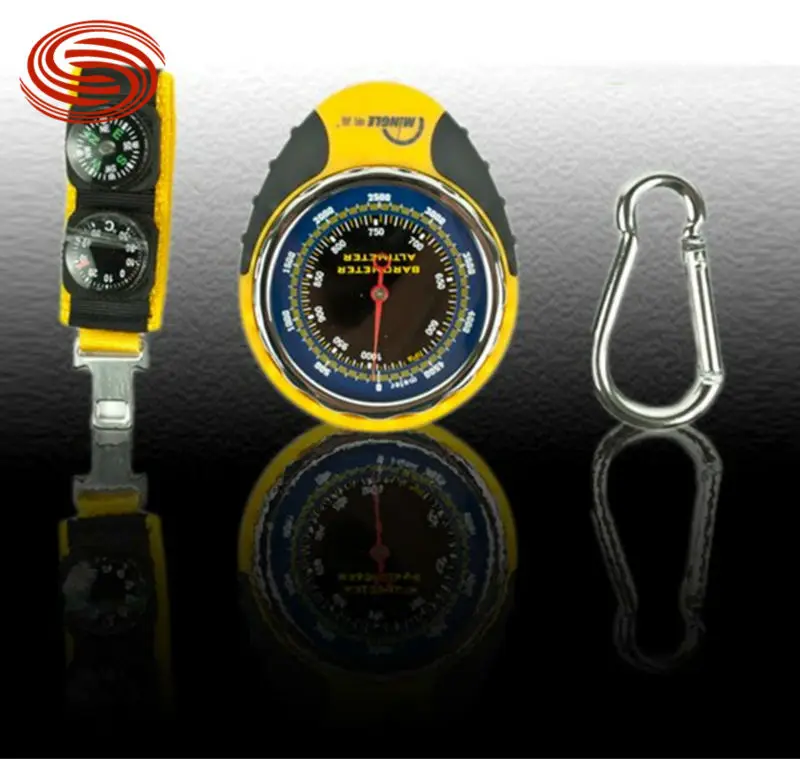 Altimeter- Barometer with Compass and Thermometer with Carabiner