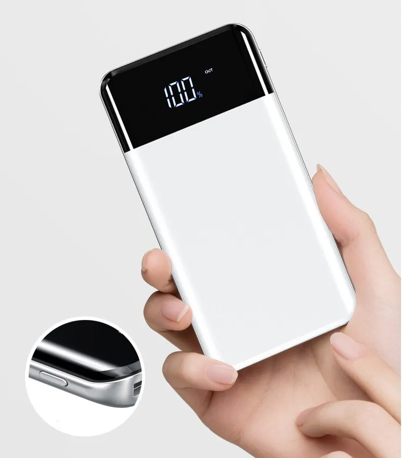 
2021 the most popular mobile 10000mAh fast wireless charger power bank 10w for iphone 