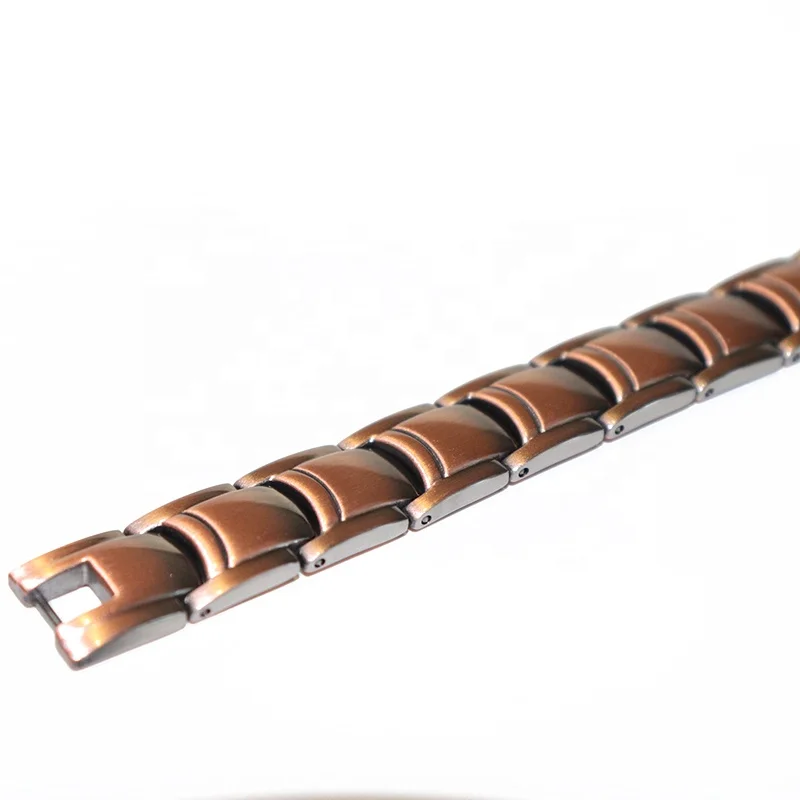 High quality custom copper magnetic therapy bracelet 4 in 1 bio energy magnetic bracelet bracelet magnetic medical