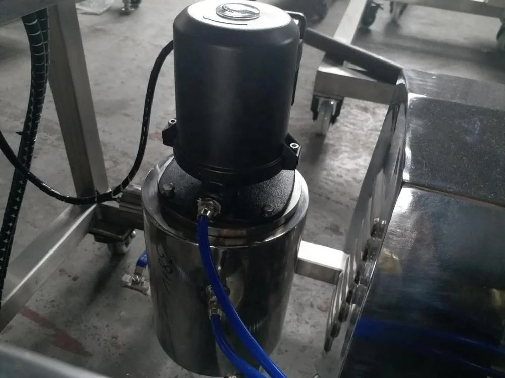 WPL-160 Stainless Steel High Efficient Water and Powder blender mixer Machine for hand sanitizer