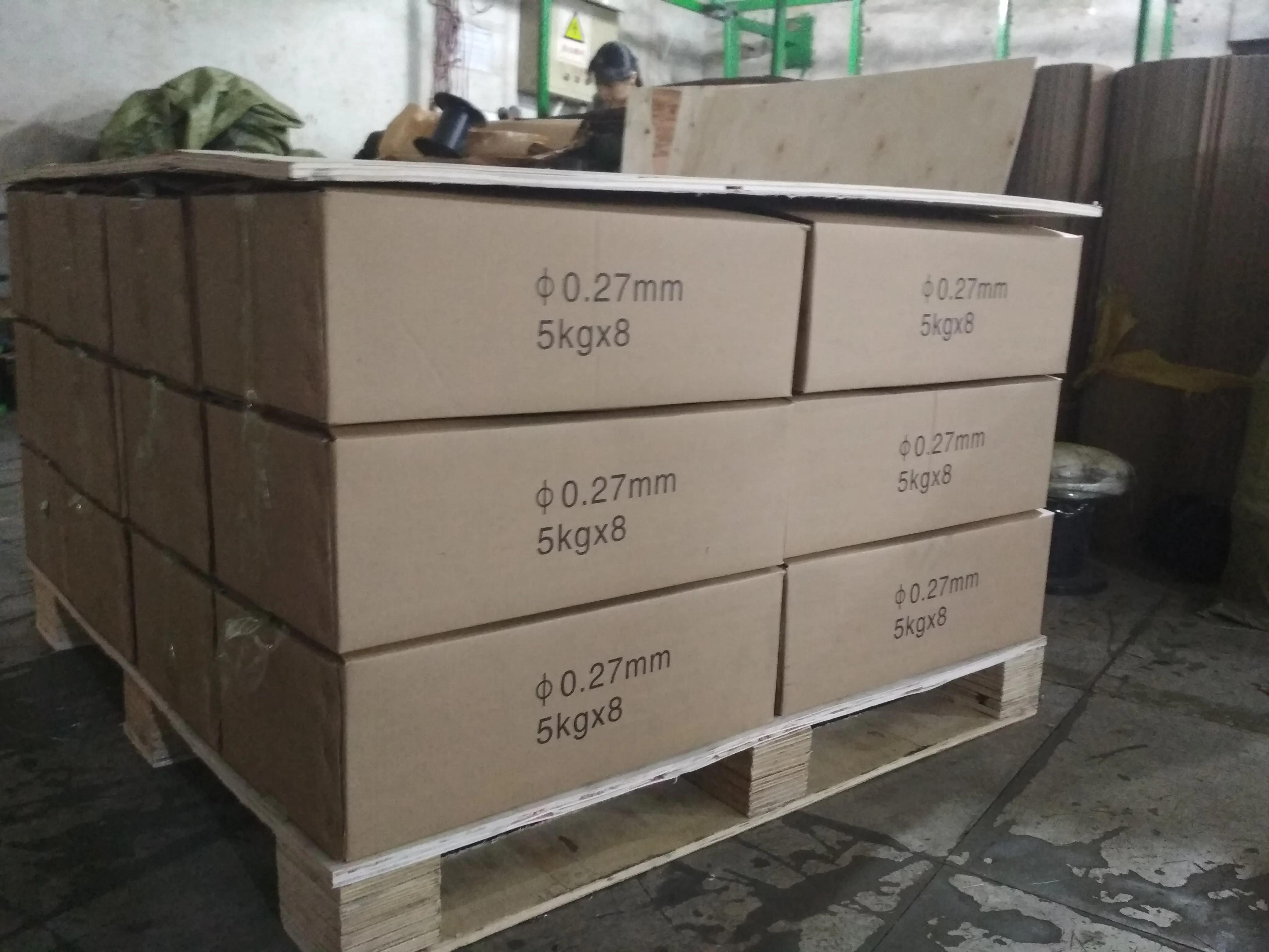  Горячая окунутая гальванизированная проволока 0 55 мм завод