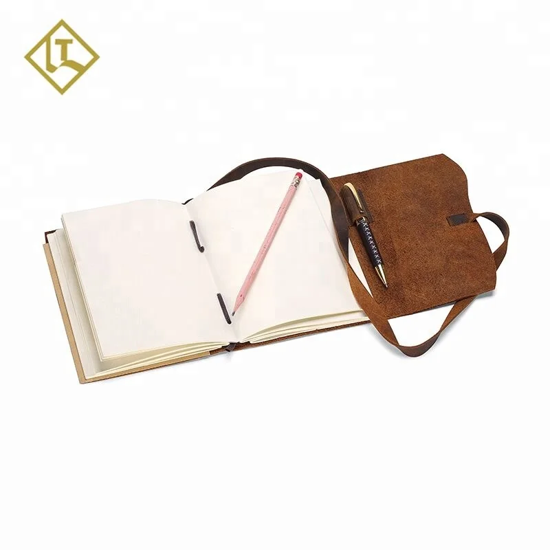 
Antique crazy horse diary genuine writing notepad handmade notebook leather bound notebook vintage leather journal 