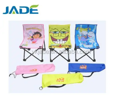 Factory Sale Folding Cartoon Children Camping Picnic Chair cute mini animal chair for children