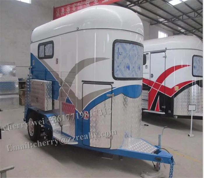 3/4 Horse Trailer Fiberglass Roof  Other Trailers Horse Trailer Front Window Curved