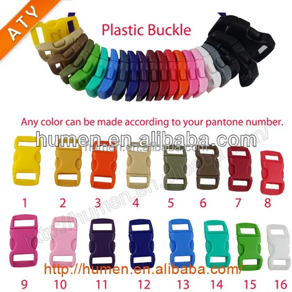 Factory Various size hot sales backpack luggage accessories custom high quality breakaway 2022 latest plastic bag release buckle