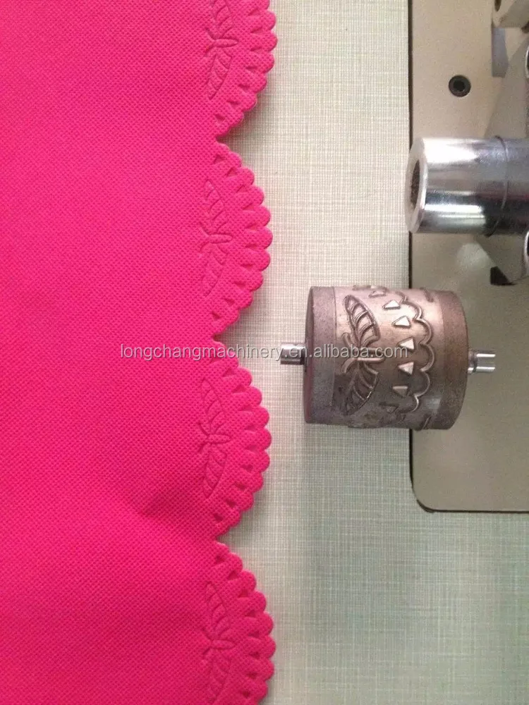 ultrasonic lace making sewing machine for shoe bag non woven bag
