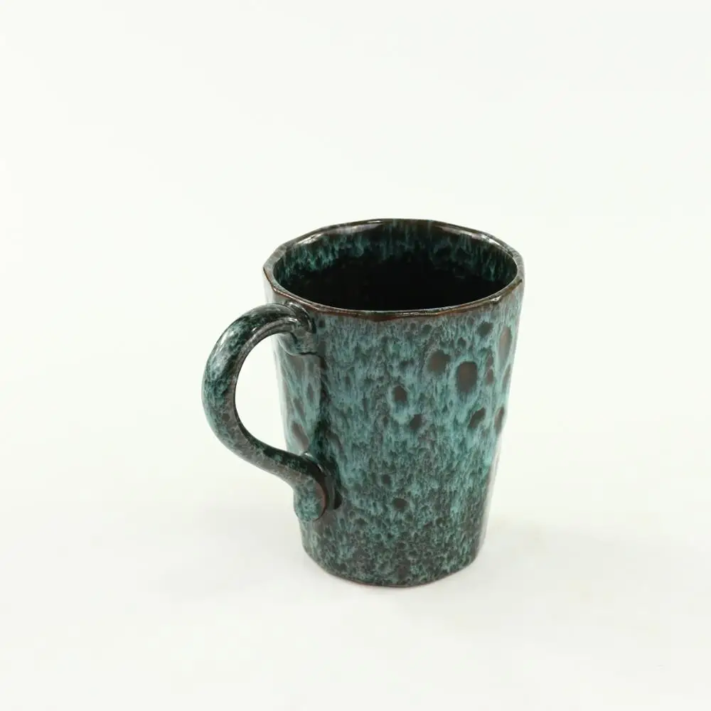 Stoneware Coffee Mugs Daily Item Ceramic Coffee Mug Flambe Glaze Ceramic Cup