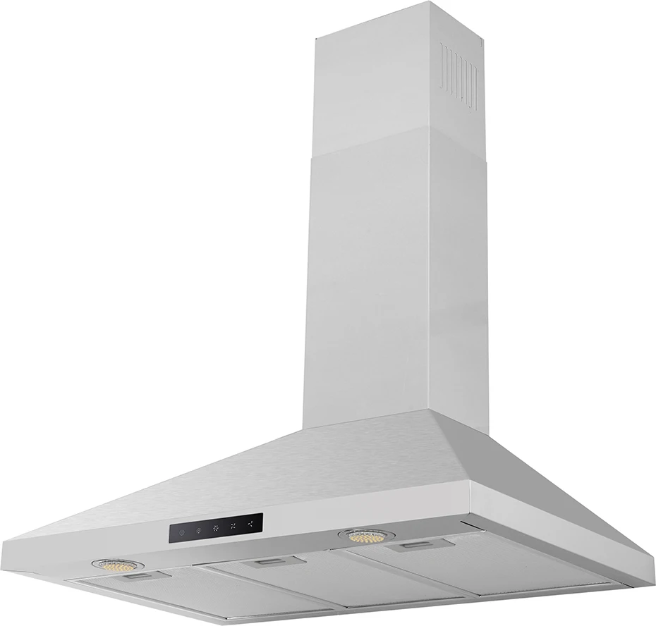 Капот из нержавеющей стали 36 дюймов 90 см с угольным фильтром