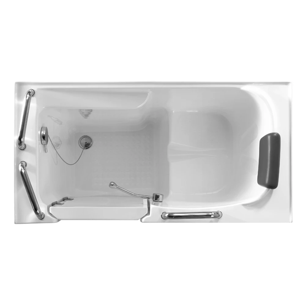 Q373 bath and shower combo safety walk in tub for old people and disable