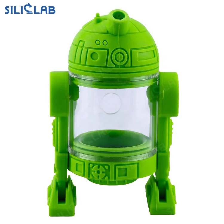 China Glass Smoking Wholesale Silicone Bubbler 6 Inch Concentrate Water Smoking Pipe