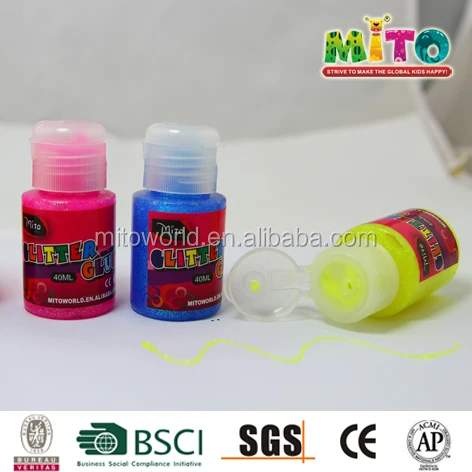 Fashion Multi-color Handmade Clay Toy glitter glue Crystal Slime