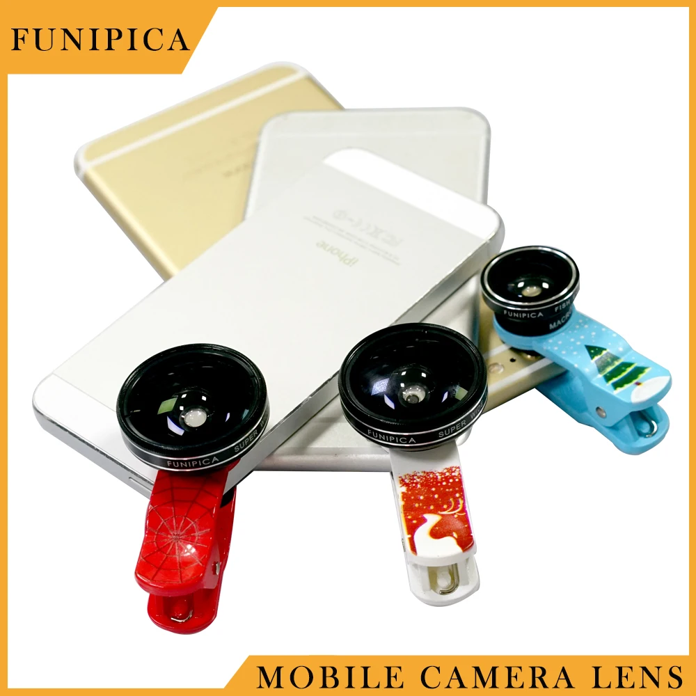 F-503 Сотовый Телефон Аксессуар Супер широкоугольный Объектив Макро Рыбий Глаз 180 градусов Объектив