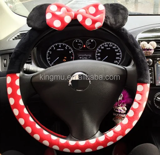 Cartoon Lovely Interior Environmental Protection Steering Wheel Cover