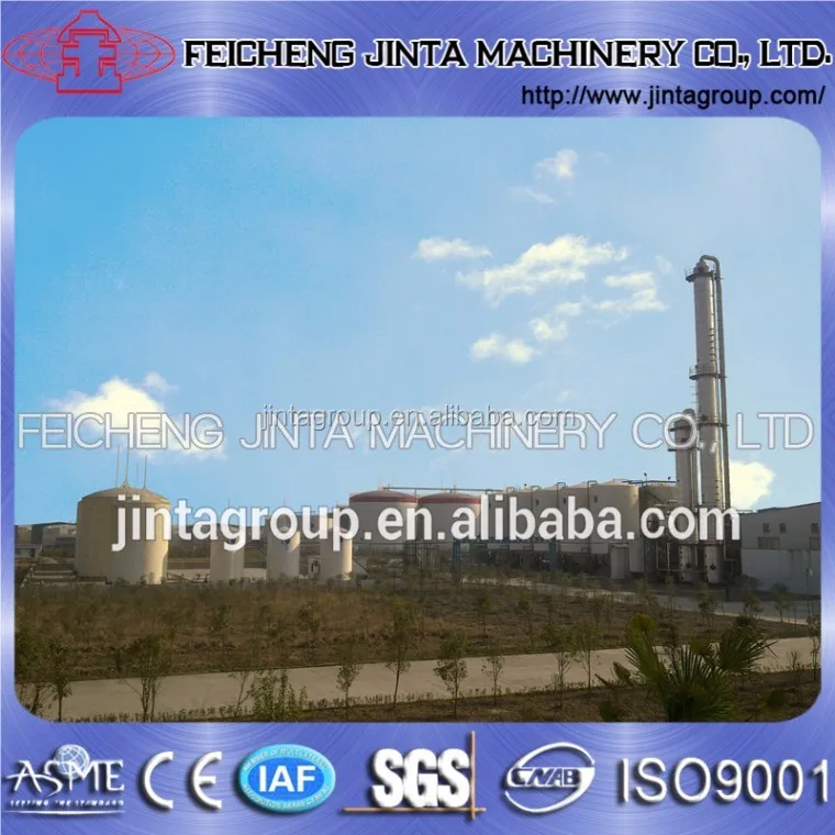 Industrial Ethanol production line biofuel from Sugarcane, industrial bio-ethanol equipment