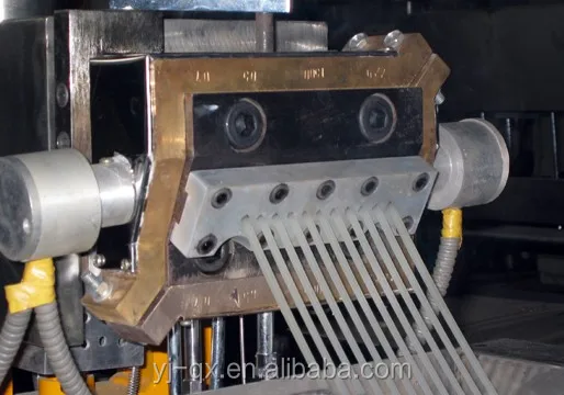 Twin/double screw extruder plastic pellet making machine