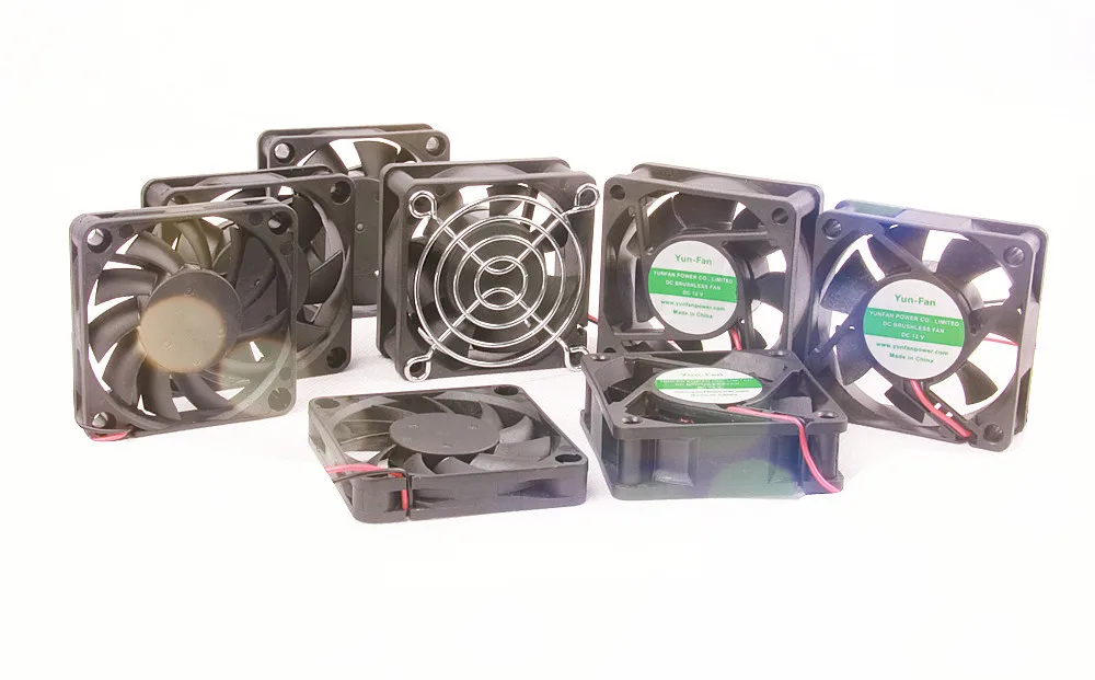 24V Axial Air Cooling Fan 6025 dc brushless fan 12v dc brushless motor