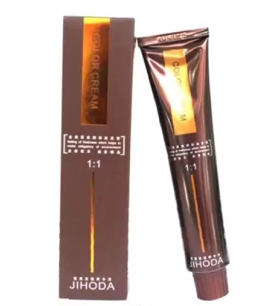 Jihoda color brand brown color for hair  color cream permanent